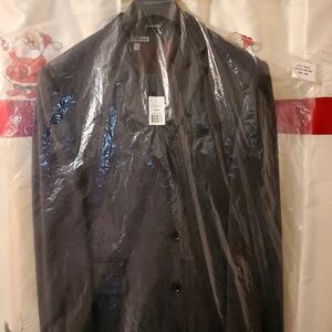 Express Men’s Dark Gray Three Piece suit